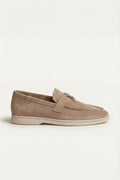 Leonis Buckle Loafer Taupe Brown