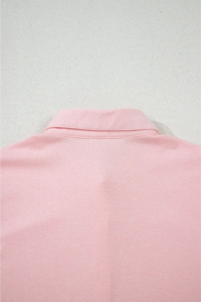 Light Pink 3-Piece Cozy Knit Lounge Set Pyjamas - Loungewear & Sleepwear/Sleepwear