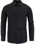 LIONEL LINEN SHIRT - BLACK