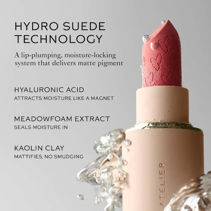 Lip Suede Hydrating Matte Lipstick with Hyaluronic Acid