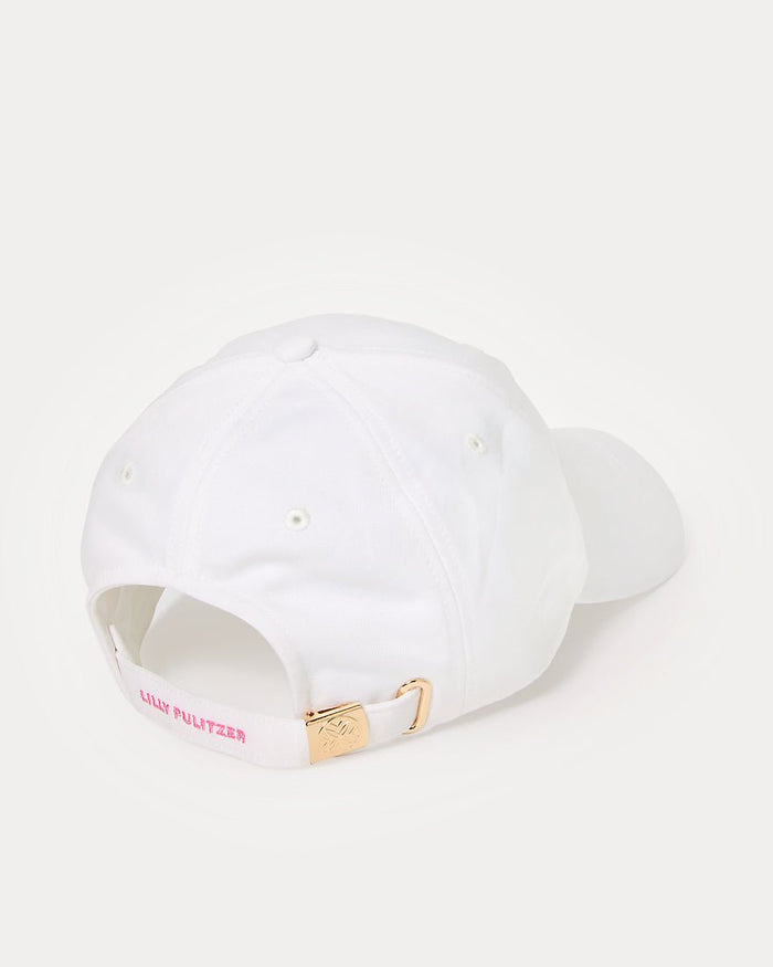 Logo Run Around Hat - Resort White