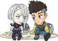 Lucy and David