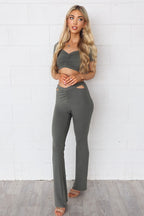Lydia Ribbed Set - Pants - Runway Goddess