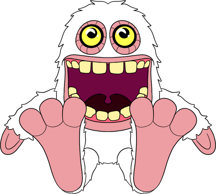 Mammott Stickie (6in)