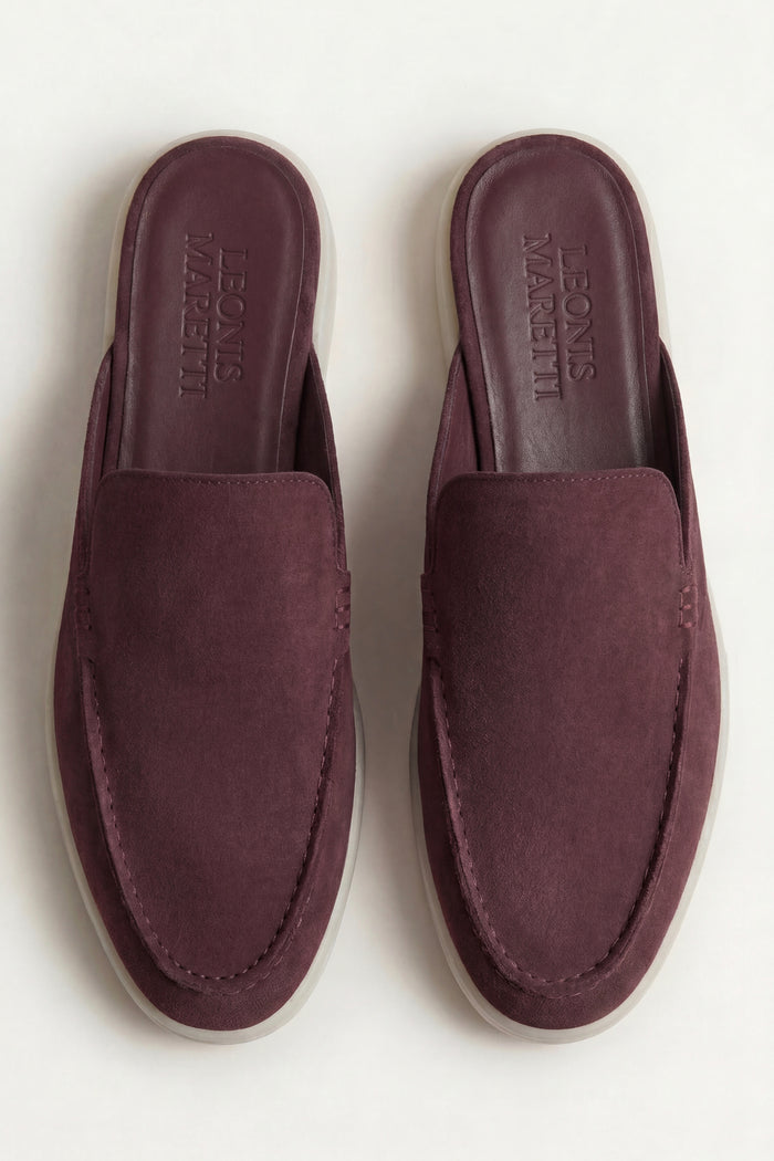 Maretti Mule Burgundy