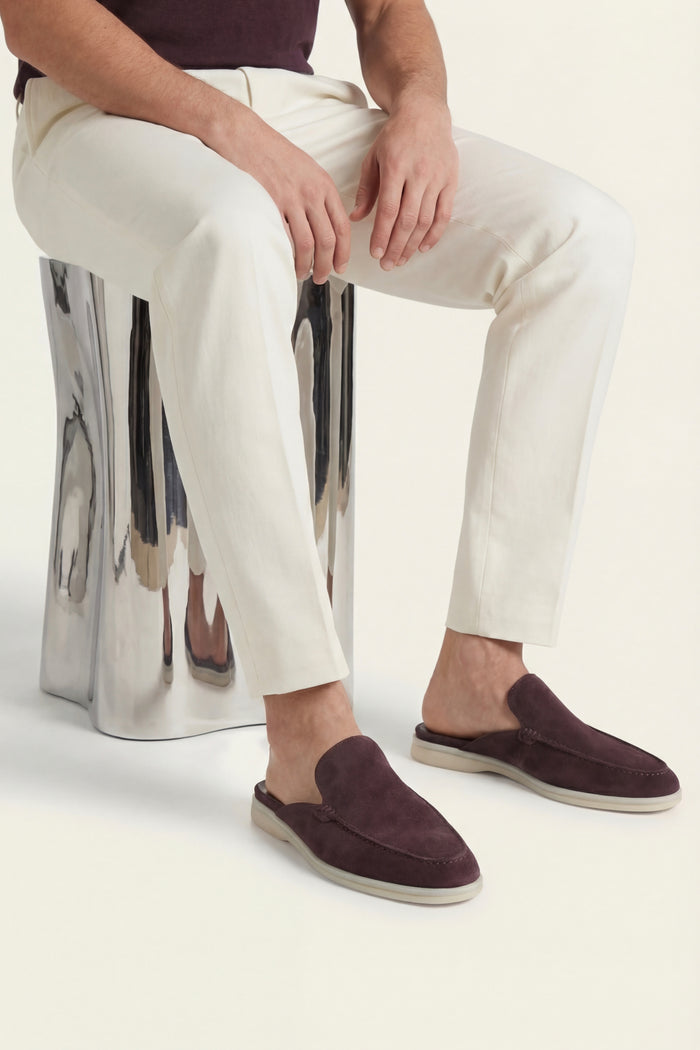 Maretti Mule Burgundy