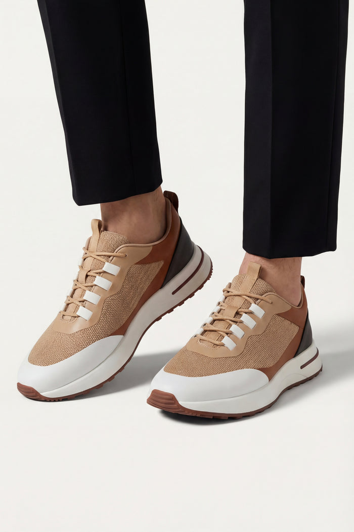 Maretti Sneaker Camel Beige