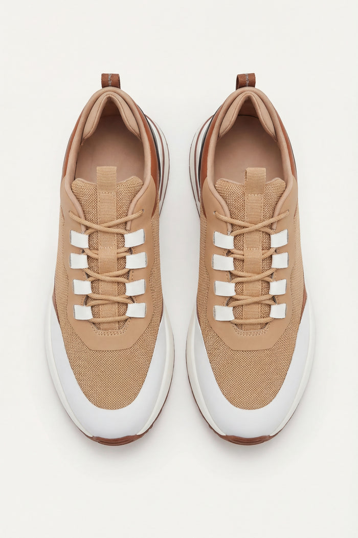 Maretti Sneaker Camel Beige