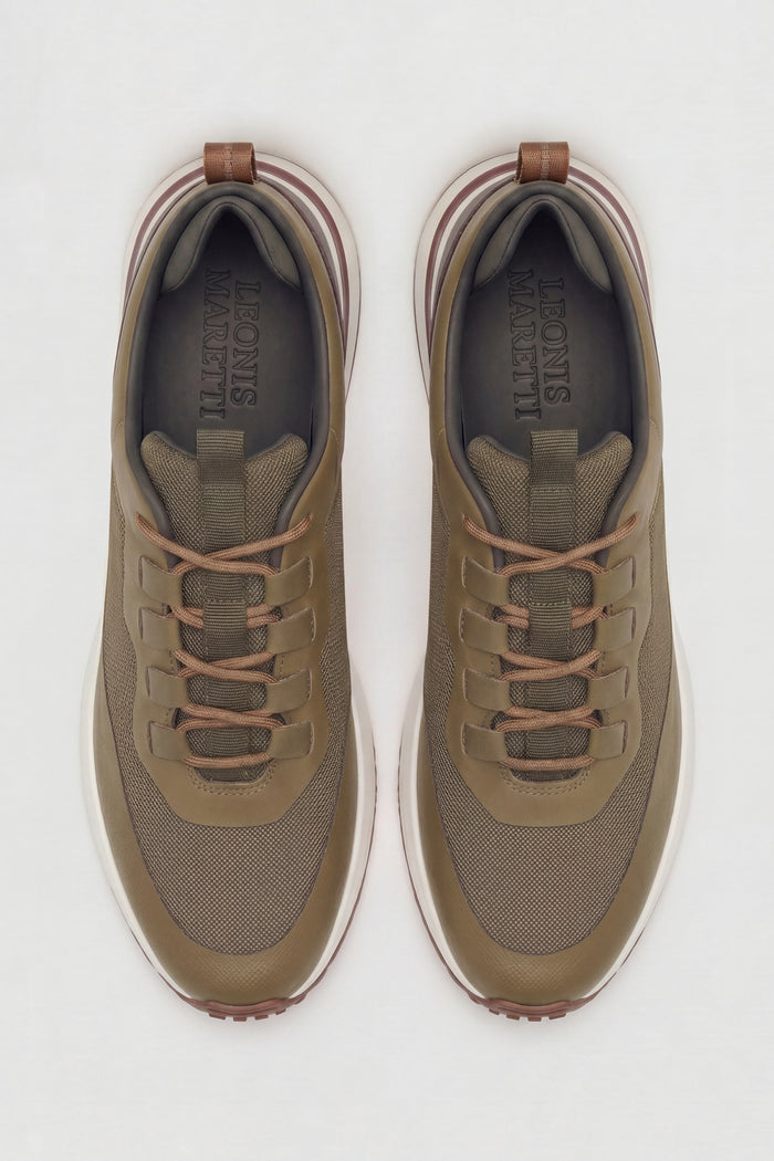 Maretti Sneaker Olive Brown