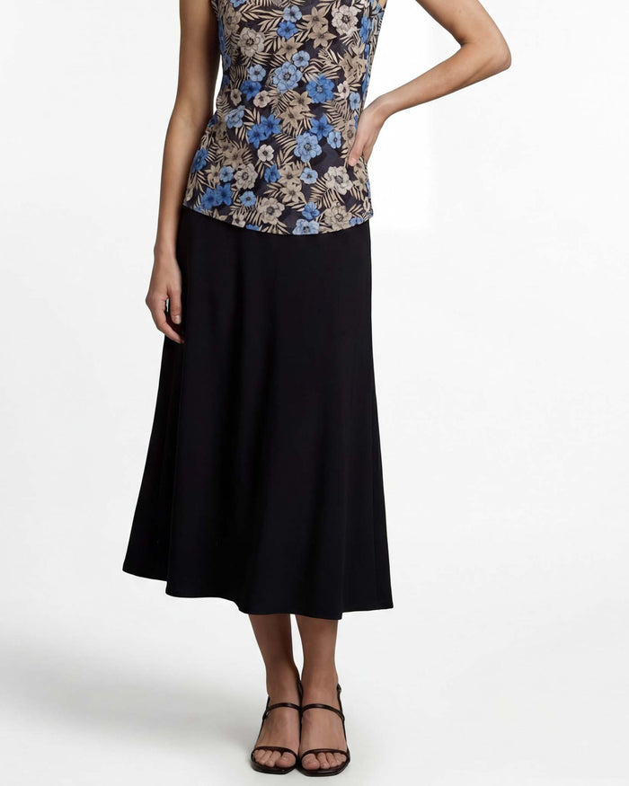 MARNI BLACK WOMENS MIDI SKIRT