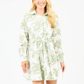 Mary Square Sarah Lacecap White Dress