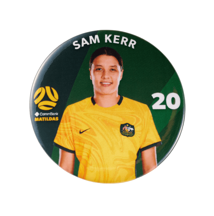 Matildas Player Badge Sam Kerr (FAMATILDASBADGEKERR) Licensed Misc Trofe