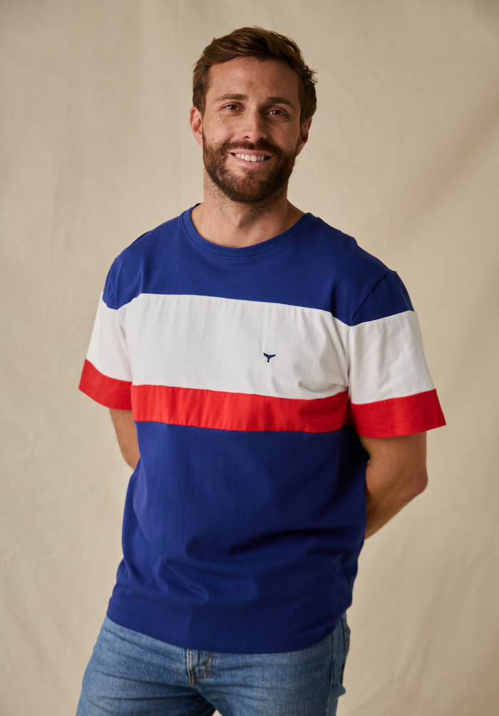 Mawcombe Men's T-Shirt - Navy - Whale Of A Time Clothing