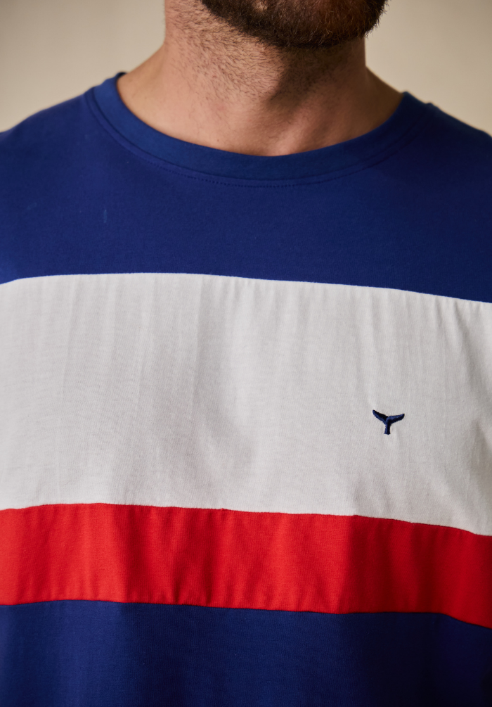Mawcombe Men's T-Shirt - Navy - Whale Of A Time Clothing