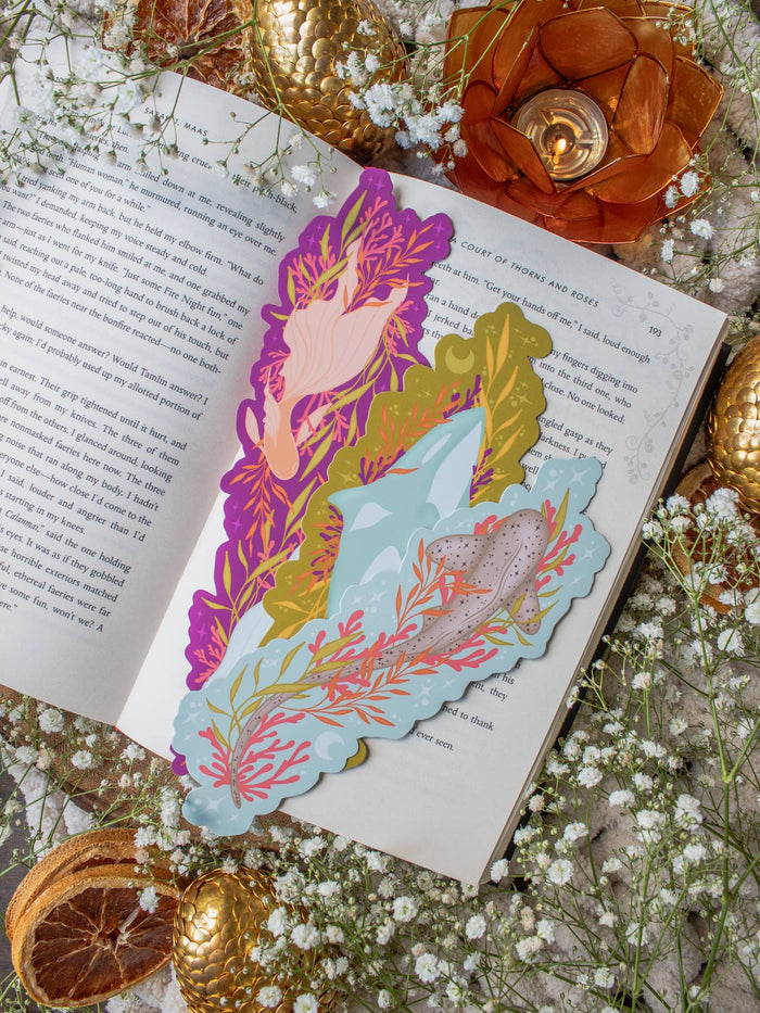 Meaggie Moos - Sand Shark Ocean Creature Bookmark