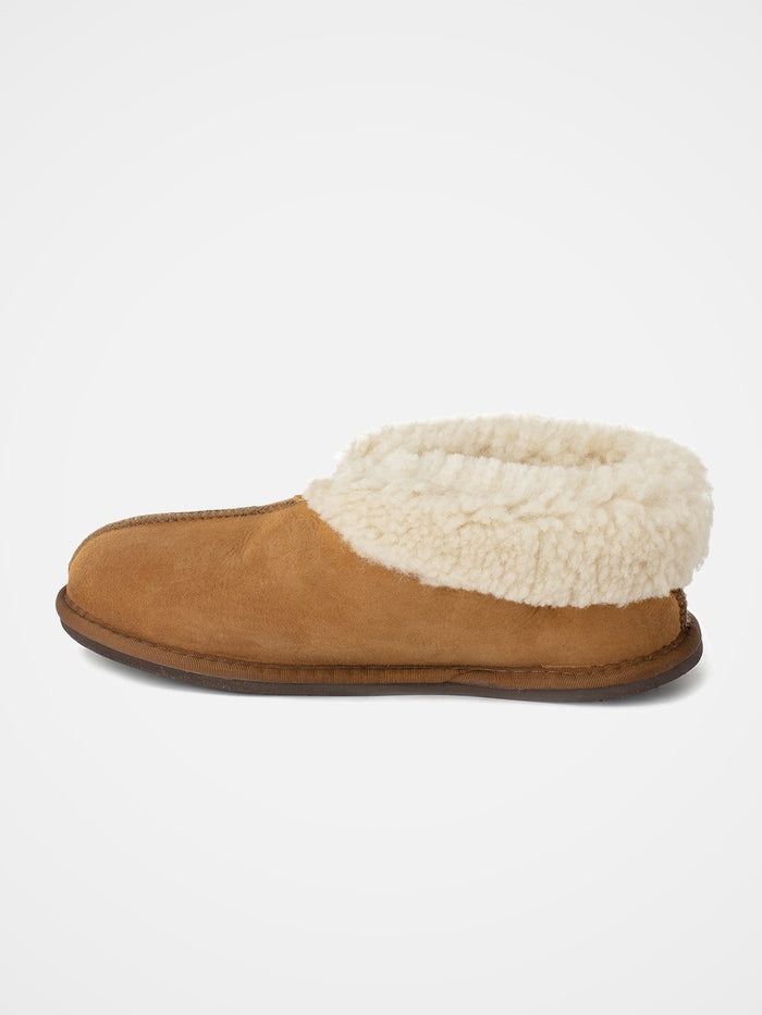 Men's Sheepskin Bootee Slippers