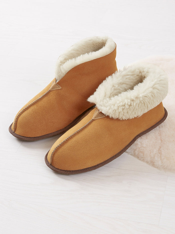 Men's Soft Sole Bootee Slippers