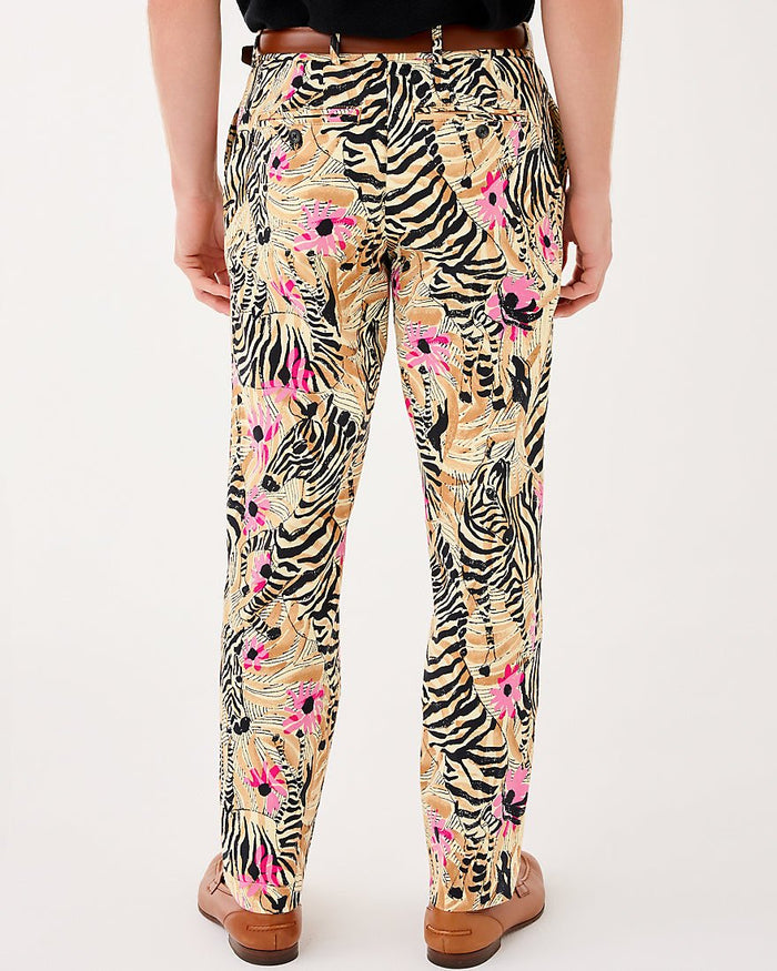 Lilly Pulitzer - Mens Stuff Mizner Stretch Pant - Rutabaga El Morocco