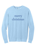 Merry Christmas Embroidered Crewneck