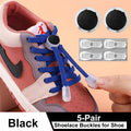 MF07835  5-Pair Shoelace Buckles For Shoe