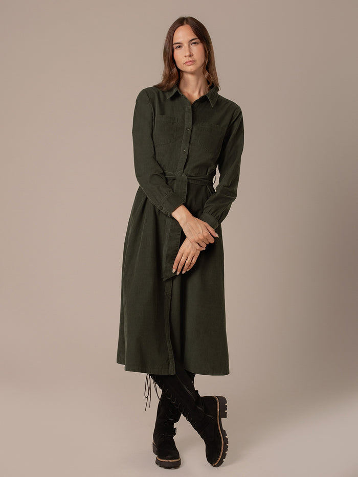 Midi Shirt Dress
