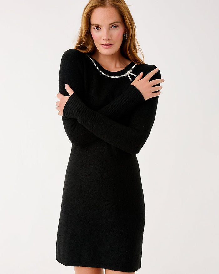 Lilly Pulitzer - Morgen Sequin Dress - Black Metallic