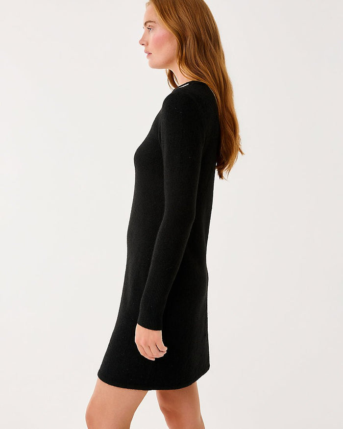 Lilly Pulitzer - Morgen Sequin Dress - Black Metallic