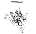 Moustache Suspension Frame Main Pivot Bolt