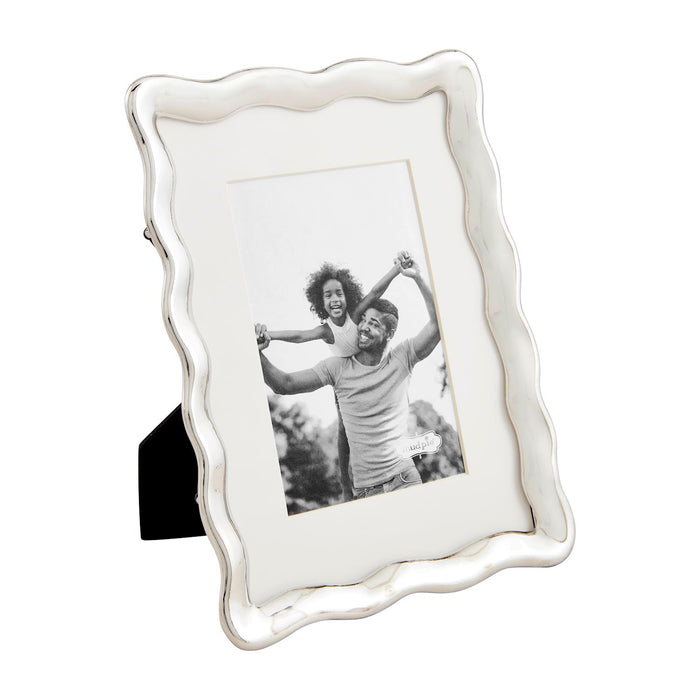Mudpie- Small Wavy Metal Frame #46900656