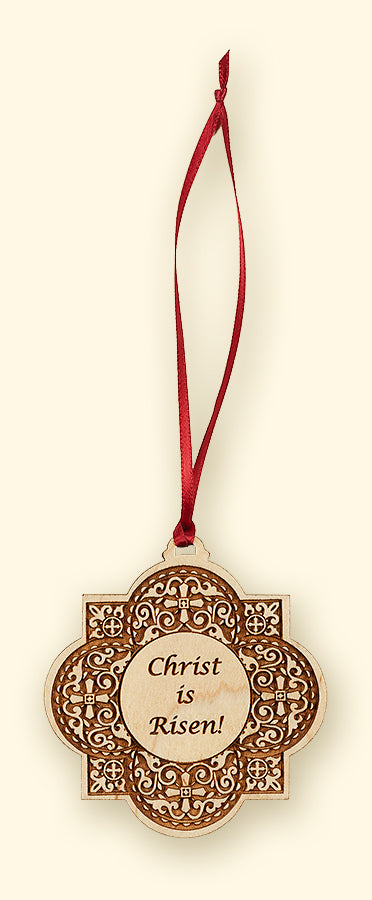 Myrrhbearing Women at the Tomb Hanging Icon with Button
