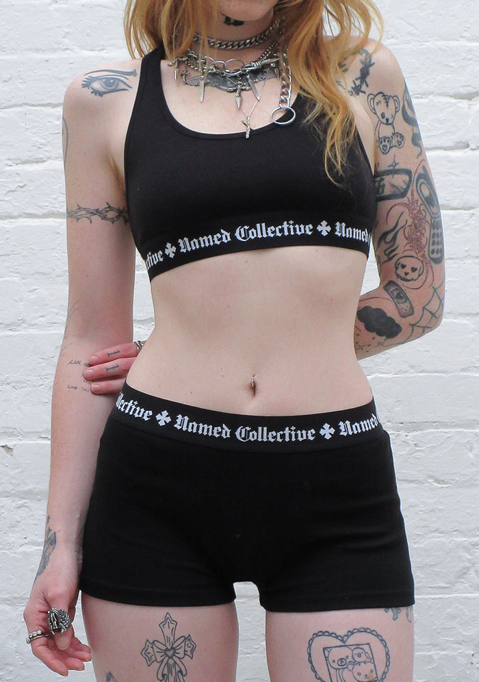 NAMED CLASSICS LOGO BOXERS BLACK