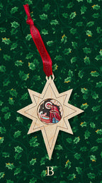 Nativity Star Ornament