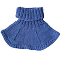 Neck Warmers & Mufflers | Wild Blue  |  100% premium Wool  |  For Women - Mojopanda Organic  Store