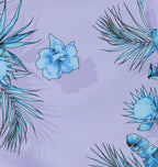 NEPTUNE MALI FLORAL LAVENDER MENS TAILORED SWIM SHORT