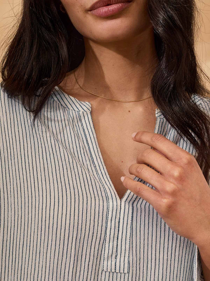 Notch Neck Swing Top