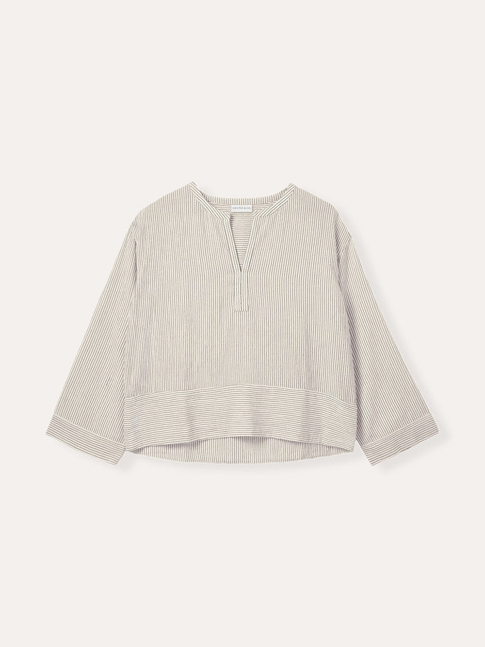 Notch Neck Swing Top