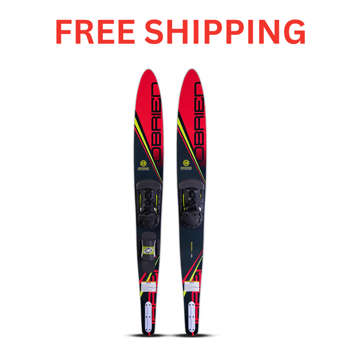 O'BRIEN PERFORMER COMBO SKIS WITH X-8 BINDINGS