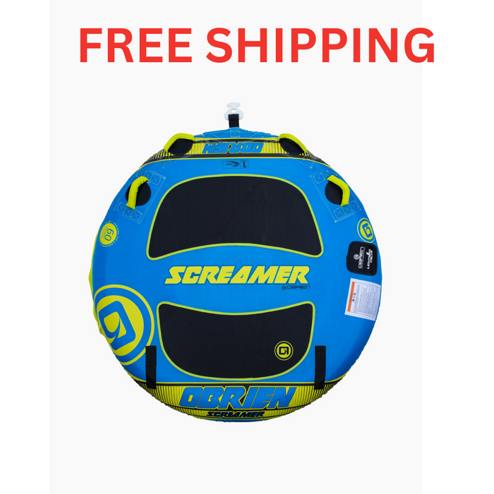 O'BRIEN SCREAMER SINGLE RIDER TOWABLE TUBE