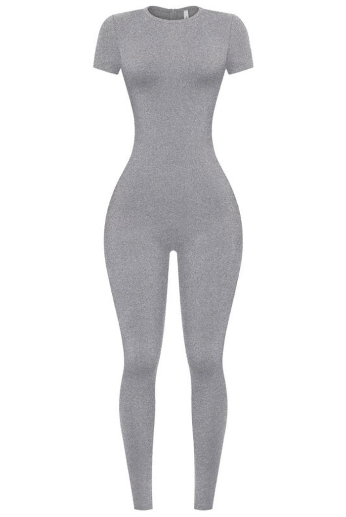 One Sided.....Short Sleeve Jumpsuit