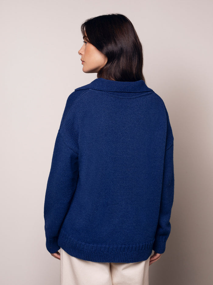 Organic Cotton Blend Smock Jumper