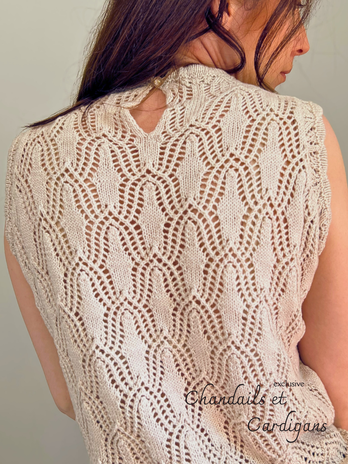 Patron de tricot SHANTALA TOP PDF - (sans couture)