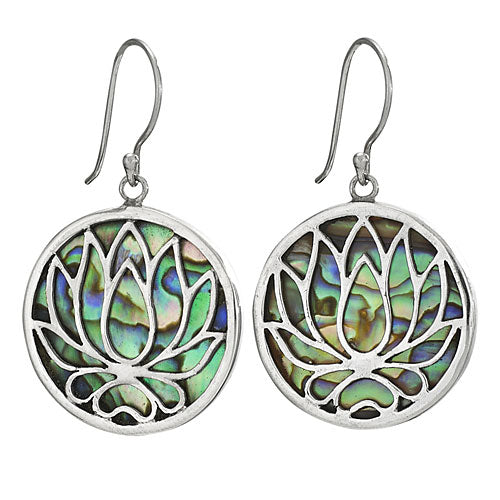 Paua Overlay Earrings