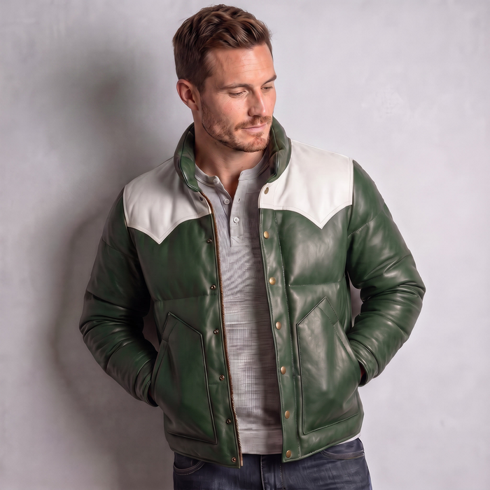 XS / Green / Leather