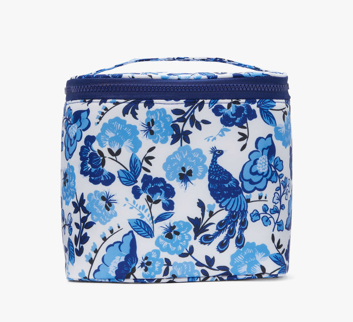 Peacock Floral Lunch Tote