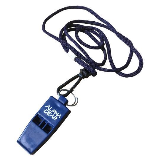 PEALESS WHISTLE WITH LANYARD Teamwear equipment Alpha Gear