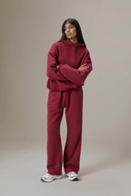 Petite Seekers Classic Hoodie in Burgundy