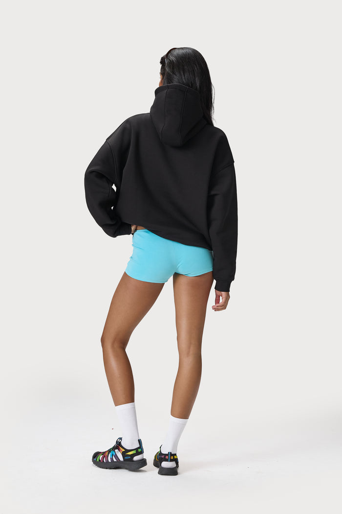 Petite Seekers Starjump Hoodie in Black
