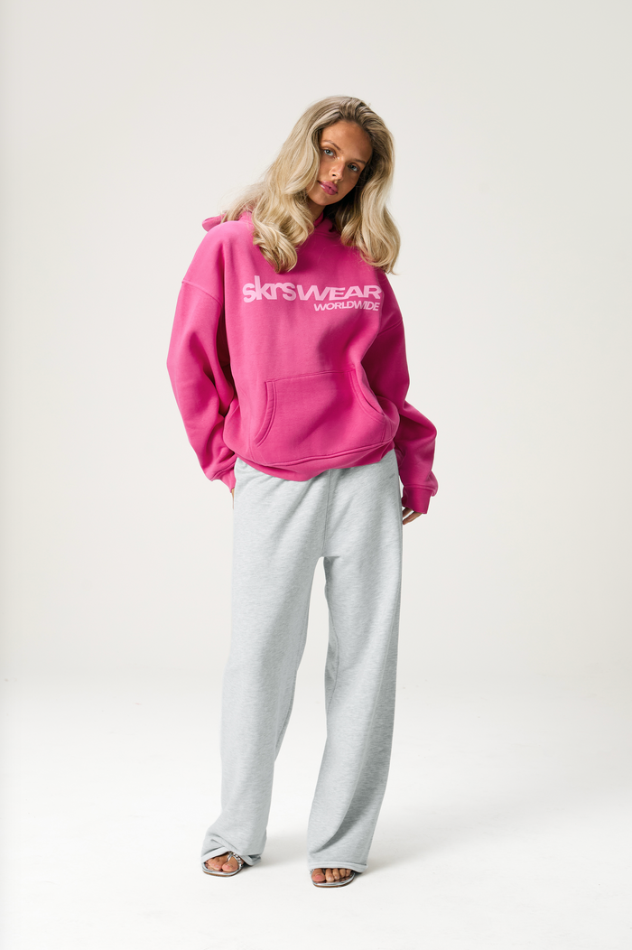Petite Seekers Wear Hoodie in Hottest Pink