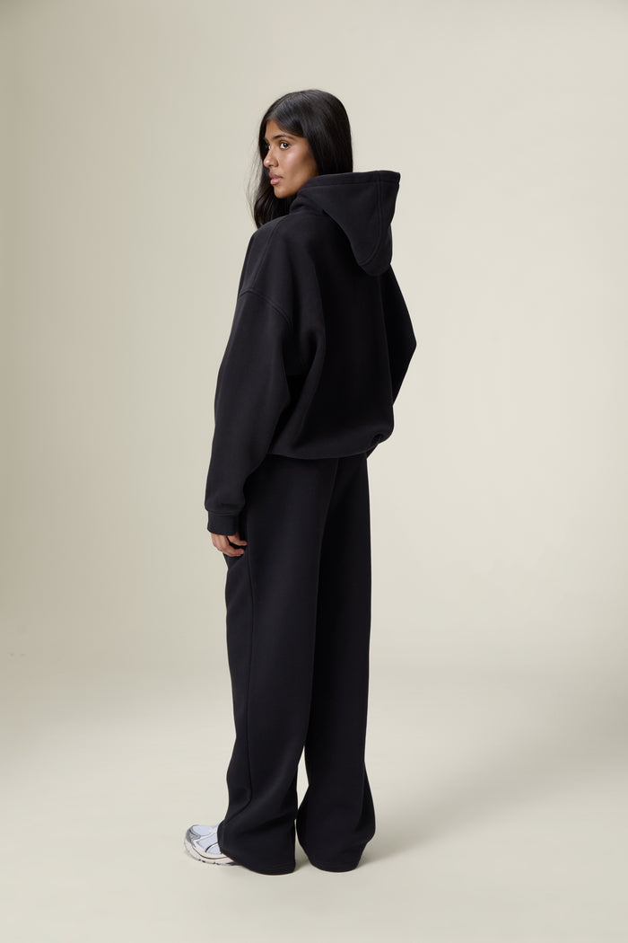 Petite Seekers Wear Hoodie in Washed Black