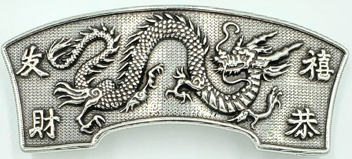 Pewter Barrette - Dragon